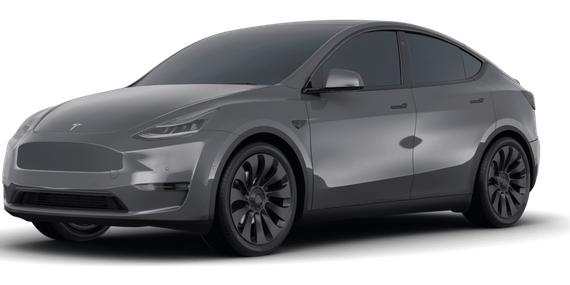 TESLA MODEL Y 2021 5YJYGDEF4MF261075 image